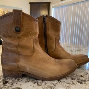 Frye Leather Boots - Booties